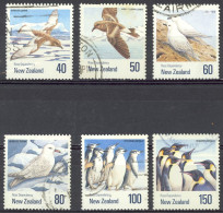New Zealand Sc# 1008-1013 SG# 1573/8 MNH 1990 Antarctic Birds - Unused Stamps