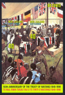 New Zealand Sc# 979 MNH Souvenir Sheet 1990 Treaty Of Waitangi 150th - Nuevos