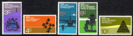 New Zealand Sc# 495-499 MNH 1972 Historic Events - Unused Stamps