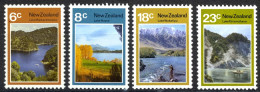 New Zealand Sc# 507-510 SG# 993-996 MNH 1972 Lake Scenes - Unused Stamps