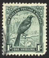 New Zealand Sc# 196 Used (a) 1935 1sh Tui - Usados