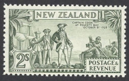 New Zealand Sc# 197 MNH (a) 1935 2sh Cook Landing - Nuevos