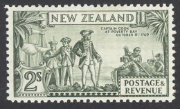 New Zealand Sc# 197 MH (a) 1935 2sh Cook Landing - Nuovi