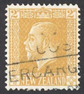 New Zealand Sc# 147 Used 14X13.5 1916 2p King George V - Gebruikt