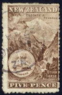 New Zealand Sc# 114 Used 1902-1907 Scenes - Gebraucht