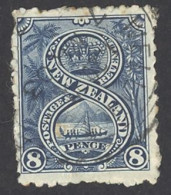 New Zealand Sc# 79 Used 1898 8p Definitives - Used Stamps