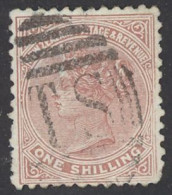 New Zealand Sc# 67 Used (a) 1897 1sh Queen Victoria - Gebruikt