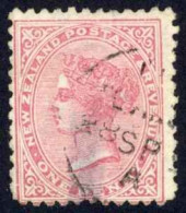 New Zealand Sc# 61b Used (perf 12X11.5) 1882 Queen Victoria  - Usados