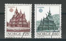 Norwegen Mi 769-70 O - Oblitérés