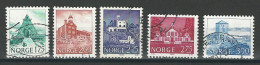 Norwegen Mi 855-59 O - Oblitérés