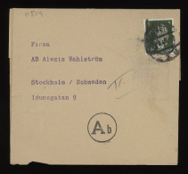 Germany 1944 Wrapper To Sweden__(11514) - Covers