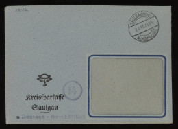 Germany French 1946 Saulgau Cover__(12112) - Emissions Générales