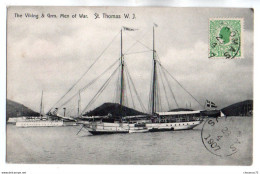 006 Danish West Indies, St Thomas WI, Edw. Fraas, The Wiking & Grm. Men Of War. - Islas Vírgenes Americanas