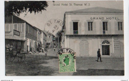 004 Danish West Indies, St Thomas WI, Edw. Fraas, Grand Hotel - Jungferninseln, Amerik.
