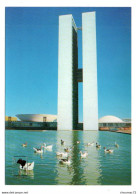 004, Brésil, Brasilia DF, Edicard 330 - 16, Lago Do Palacio Do Congresso Nacional - Brasilia