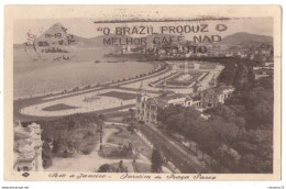 (Brésil) 025, Rio De Janeiro, Jardim Da Praça Paris - Rio De Janeiro