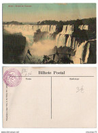 (Brésil) 096, Breger Colorosée Toilée, Chutes De L'Iguassu - Otros