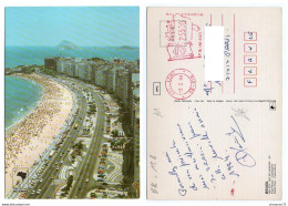GF (Brésil) 128, Rio De Janeiro, Edicard 350-219, Vista Parcial, Copacabana - Rio De Janeiro