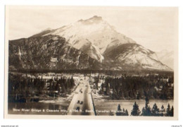 (Canada) Alberta 030, Banff, The Cost Publishing Co, Bow River & Cascade Mtn - Banff