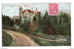 Canada Nova Scotia 008, Sidney, The Cap Breton Post Card A 730 366, AJ Moxhams Residence - Otros & Sin Clasificación