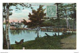 Canada Nova Scotia 004, Sangaree, The Cap Breton Post Card A 730 396, Landing Passengers At Sangaree - Sonstige & Ohne Zuordnung