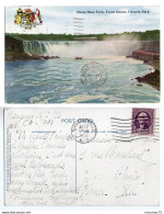 008, Canada Ontario, Horse Shoe Falls, From Queen Victoria Park, Timbre - Niagarafälle