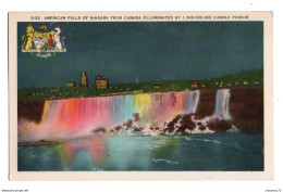 007, Canada Ontario, FH Leslie S-23, American Falls Of Niagara From Canada - Chutes Du Niagara