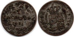 MA 31562 / Wurttemberg 1 Kreuzer 1851 TB - Groschen & Andere Kleinmünzen