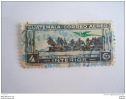 Guatemala 1935-36 Quetzal En Surcharge Vert  Yv Aériens 32 O - Guatemala