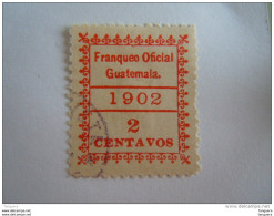 Guatemala 1902 Service Dienst Yv 2 O - Guatemala