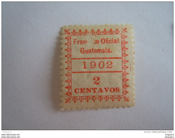 Guatemala 1902 Service Dienst Yv 2 MH (*) Sans Gomme Geen Lijm - Guatemala