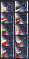 2004 - Union Européenne COB 3293 à 3302 (complet) - Usados