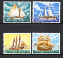 POLYNESIE  N°  115 à 118   NEUFS SANS CHARNIERE COTE  45.50€    BATEAUX - Unused Stamps