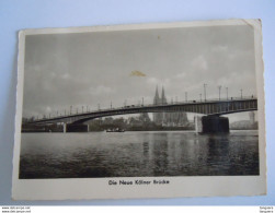 Deutschland Allemagne Köln Die Neue Kölner Brücke Rheingold-Serie 258 Circulée 1951 - Koeln
