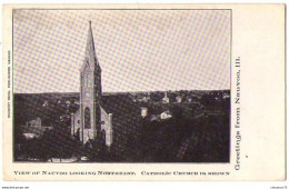 (Etats-Unis) IL 008, Nauvoo, Catholic Church Is Shown - Other & Unclassified