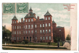 (Etats-Unis) LA Lousiana 008, New Orleans, Halberstadt No 2369, Jewish Orphans Home, Dos Non Divisé - New Orleans