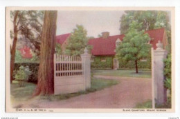 (Etats-Unis) VA - Virginia 005, Mount Vernon, MT V L A Of The U 1932, Slave Quarters - Autres & Non Classés