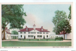 (Etats-Unis) VA - Virginia 014, Mount Vernon, MT V L A Of The U 1932, West Front - Sonstige & Ohne Zuordnung