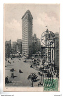 (Etats-Unis) NY 149, New York, Leighton Co 127, Yhe Flat Iron Building, Tramway, Dos Non Divisé - Transports