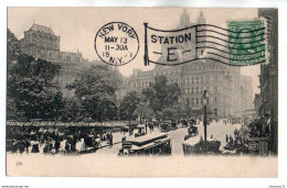 (Etats-Unis) NY 153, New York, Leighton Co 133, Broadway And City Hall Park Showing Post Office And Park Row Building, D - Broadway