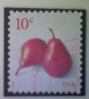 United States, Scott #5178, Used(o), 2017, Pears, 10¢, Red - Gebruikt