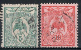 Nvelle CALEDONIE Timbres-Poste N°91 & 92 Oblitérés TB Cote : 3€00 - Usati