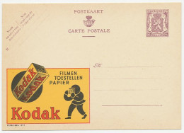 Publibel - Postal Stationery Belgium 1948 Kodak - Photography - Film - Fotografie