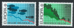 Belgique YT 2211-2212 Neuf Sans Charnière XX MNH Europa 1986 - Unused Stamps
