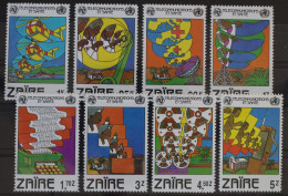 Zaire 747-754 Postfrisch #WZ732 - Andere & Zonder Classificatie