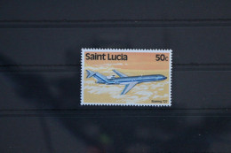 St. Lucia 509X Postfrisch Flugzeuge Luftfahrt #WX382 - St.Lucia (1979-...)