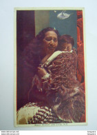 New Zealand Maori Mother And Child - Nieuw-Zeeland