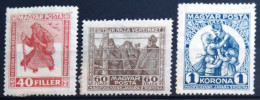 HONGRIE                       N° 284/286                          NEUF* - Unused Stamps