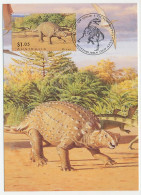 Maximum Card Australia 1993 Minmi Dinosaur - Prehistoria