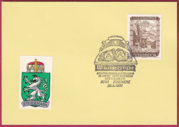 Österreich MNr. 861 Sonderstempel 28. 5. 1966 Eisenerz Briefmarkenausstellung 1. Ö.A.B.S.V. - Cartas & Documentos